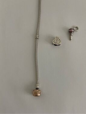 Original Pandora Bracelet + charms